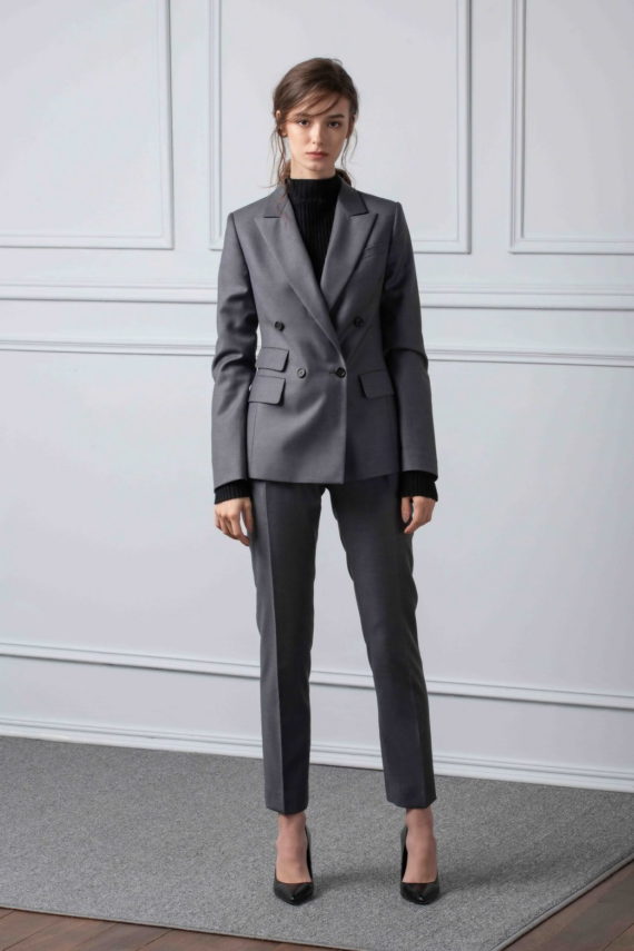 Lady Marissa Custom Super 120s Wool Pant Suit