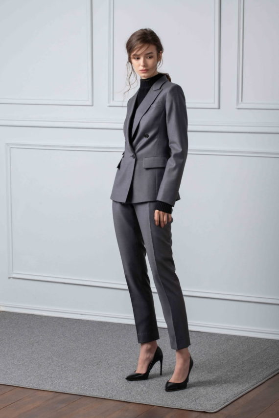 Lady Marissa Custom Super 120s Wool Pant Suit