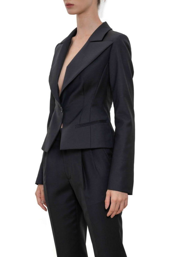 Lady Emma Custom Super 120s Wool Pant Suit