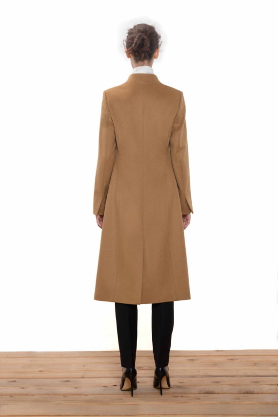 Lady Zeina Custom Wool-Cashmere Coat