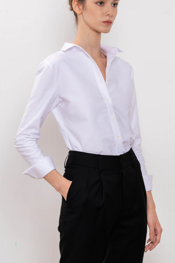Lady Frida Custom Cotton Oxford Shirt