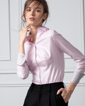 Lady Rania Custom Cotton-Silk Shirt