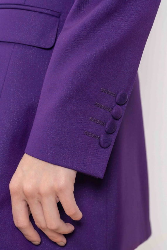 Lady Cara Custom Wool-Blend Blazer Dress