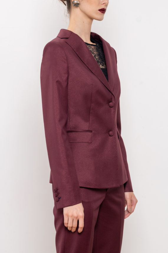 Lady IDGAF Custom Wool-Blend Pant Suit