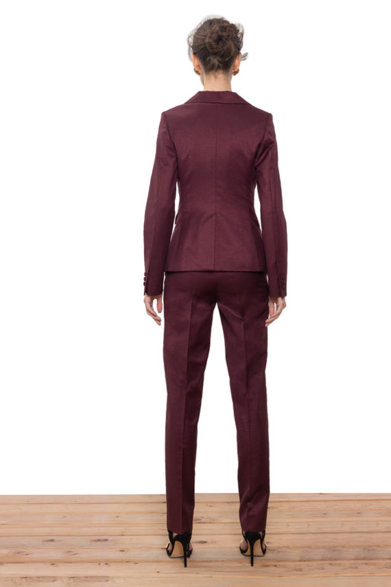 Lady IDGAF Custom Wool-Blend Pant Suit